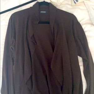 Chocolate brown cardigan